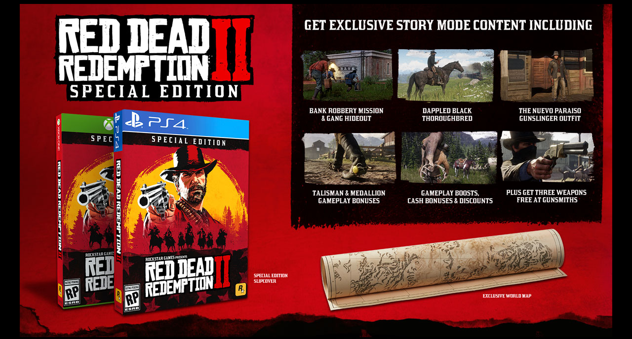 Red Dead Redemption 2 Pre-Order Bonuses